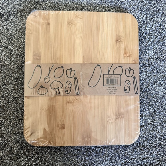 Core Bamboo Serve Set Spoon, Tongs, and Cutting Board - Picture 3 of 3